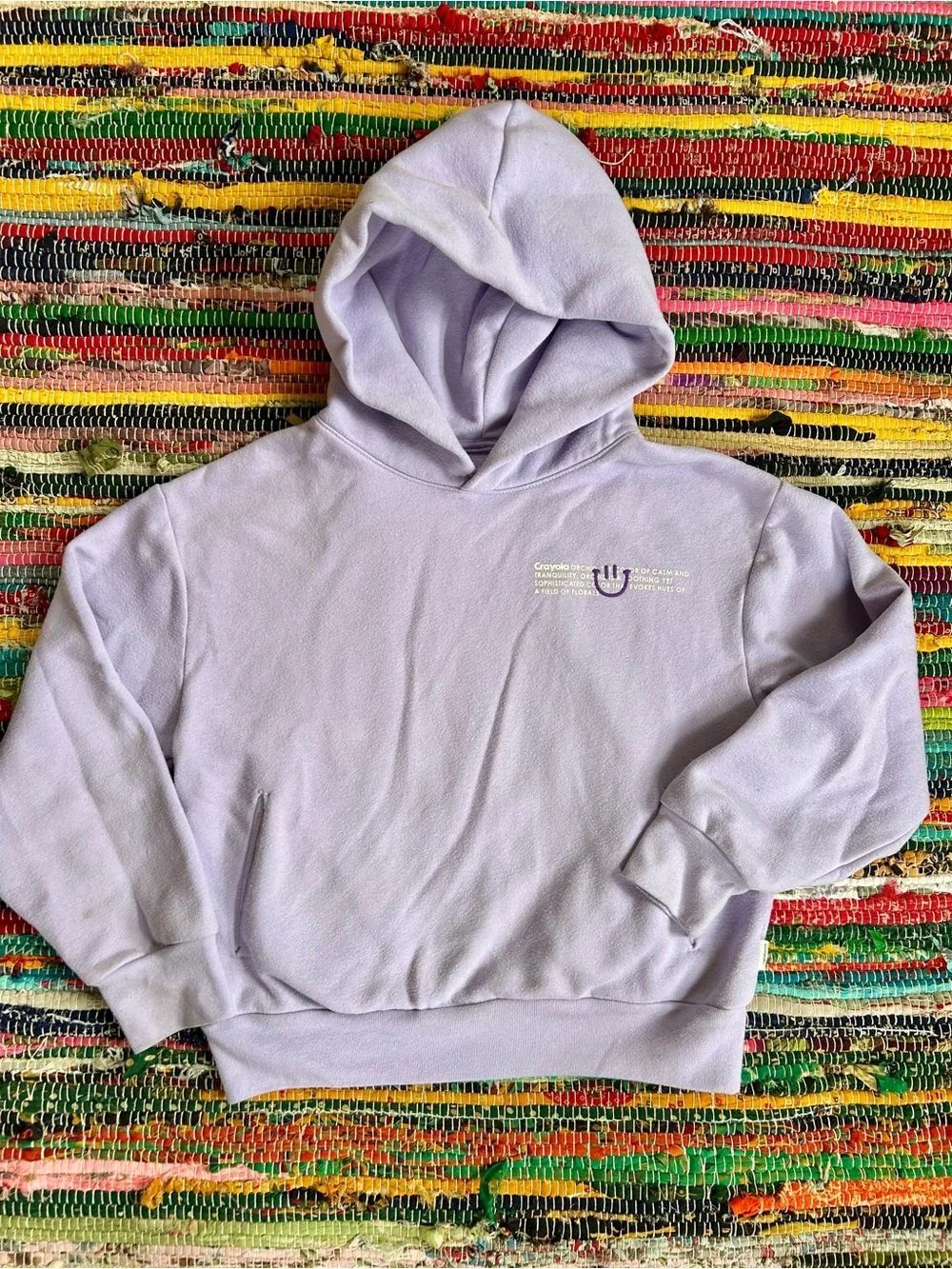 Crayola Color Lab Orchid Hoodie Youth M (8)